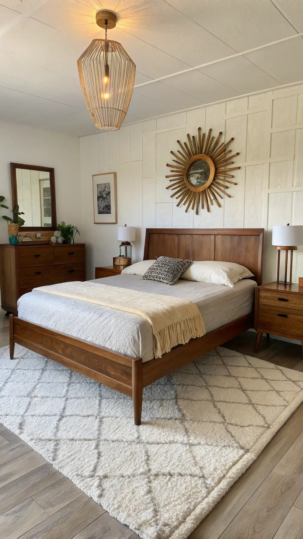 Mid-Century Modern Bedroom: A Timeless Retreat of Retro Elegance