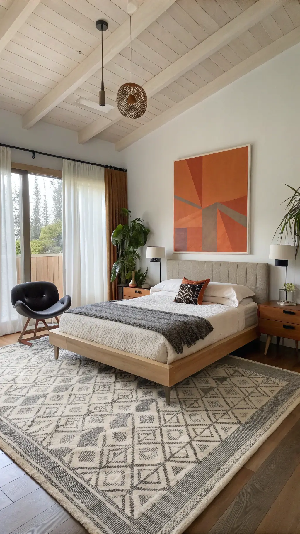 Mid-Century Modern Bedroom: A Timeless Retreat of Retro Elegance