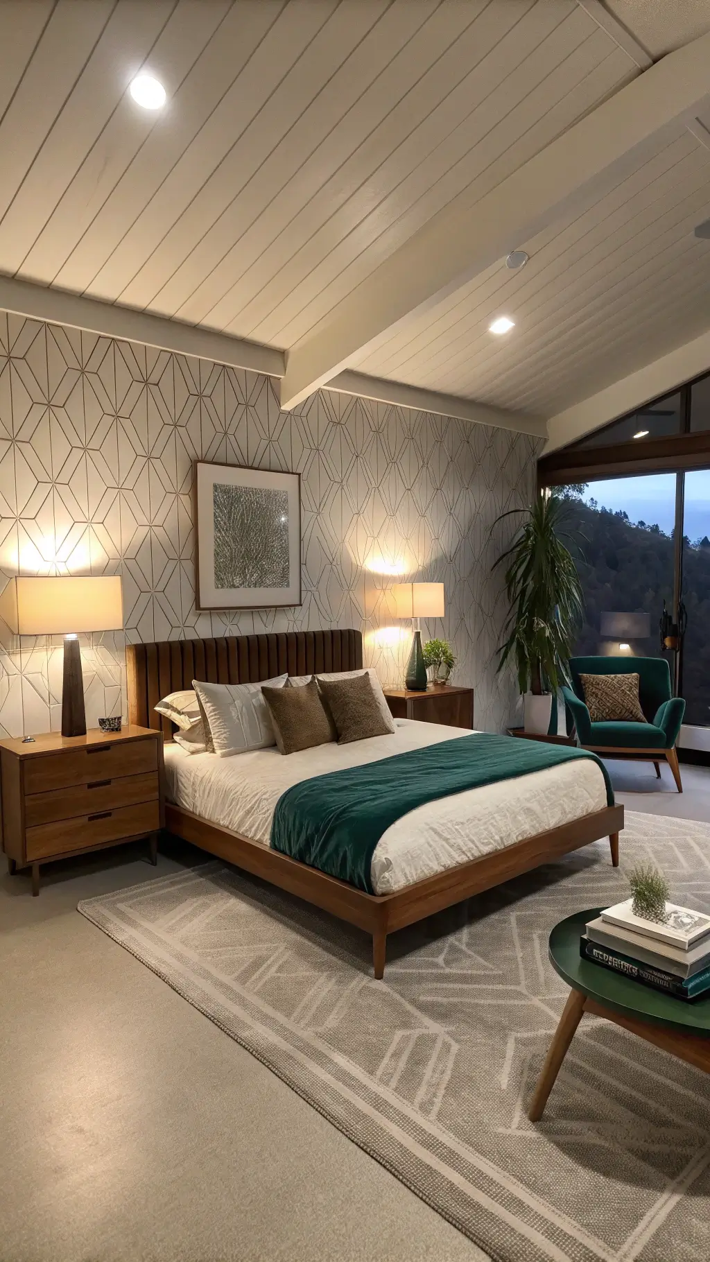 Mid-Century Modern Bedroom: A Timeless Retreat of Retro Elegance