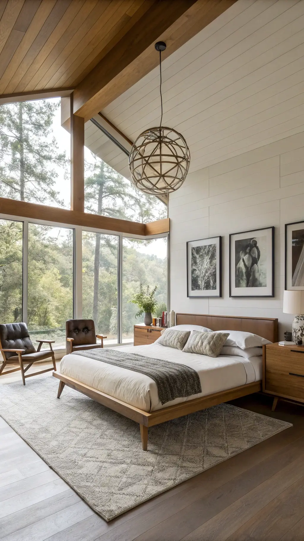 Mid-Century Modern Bedroom: A Timeless Retreat of Retro Elegance