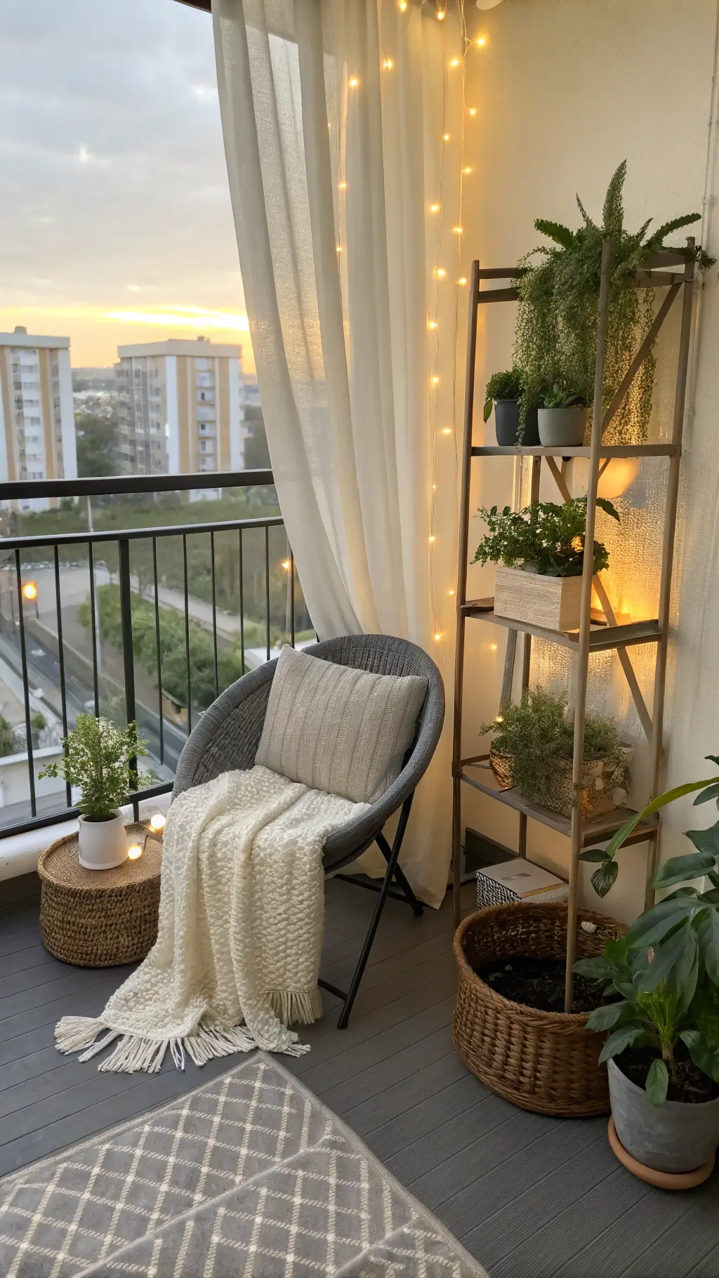 Transform Your Small Balcony into a Stylish Urban Oasis