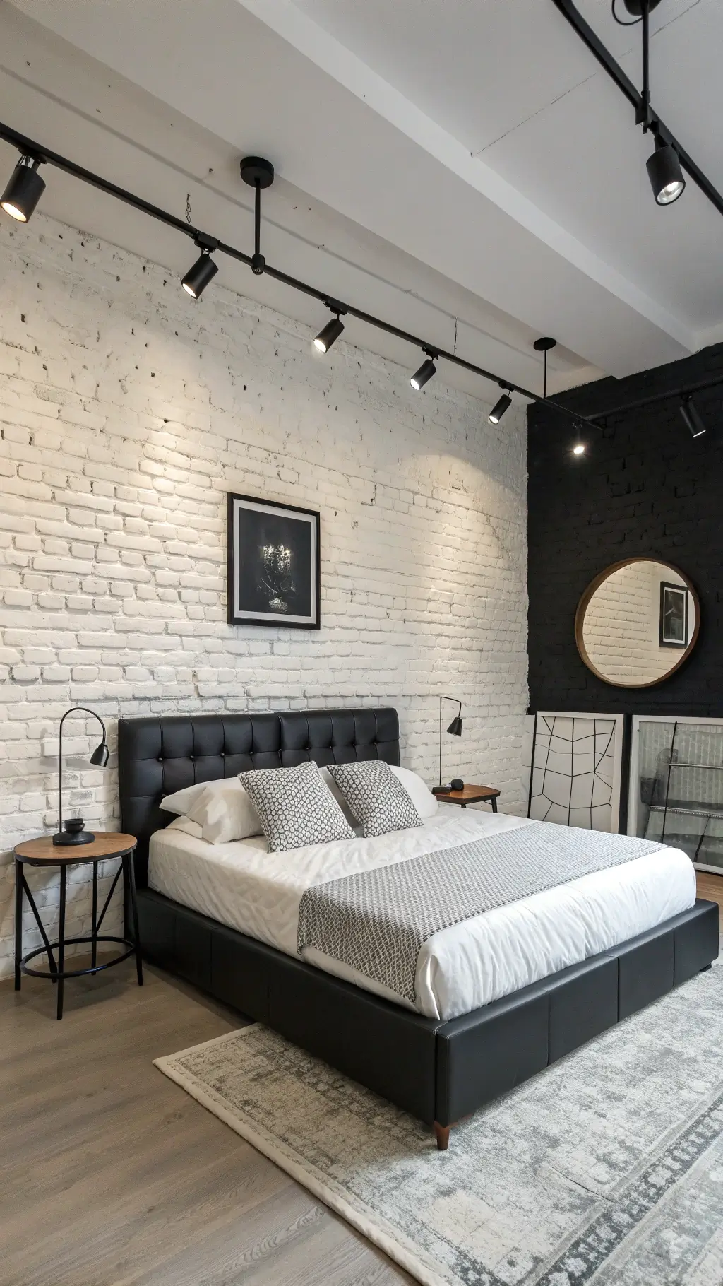 Creating a Stunning Black and White Apartment Bedroom: A Modern Design Guide