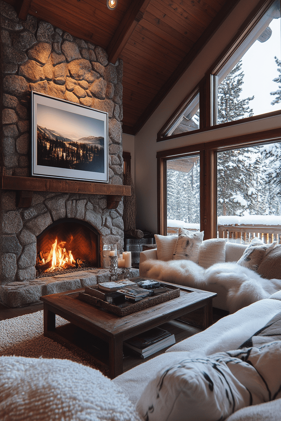 29 Little Cabin Living Room Ideas That Turn Your Space Into a Getaway