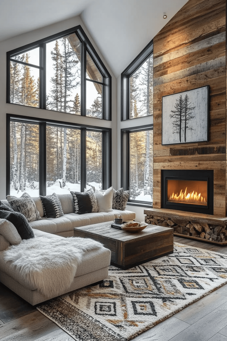 29 Little Cabin Living Room Ideas That Turn Your Space Into a Getaway