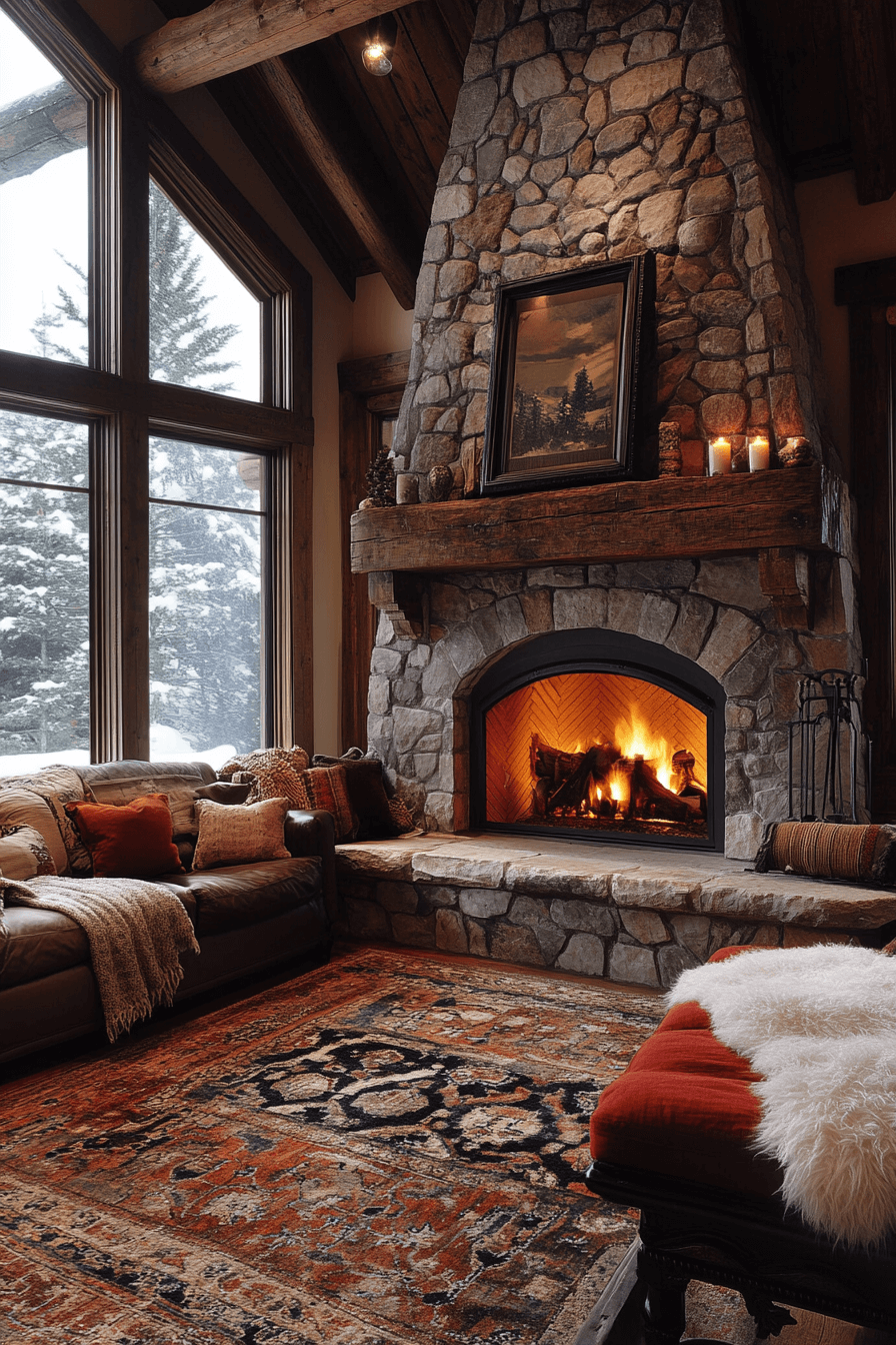 29 Little Cabin Living Room Ideas That Turn Your Space Into a Getaway