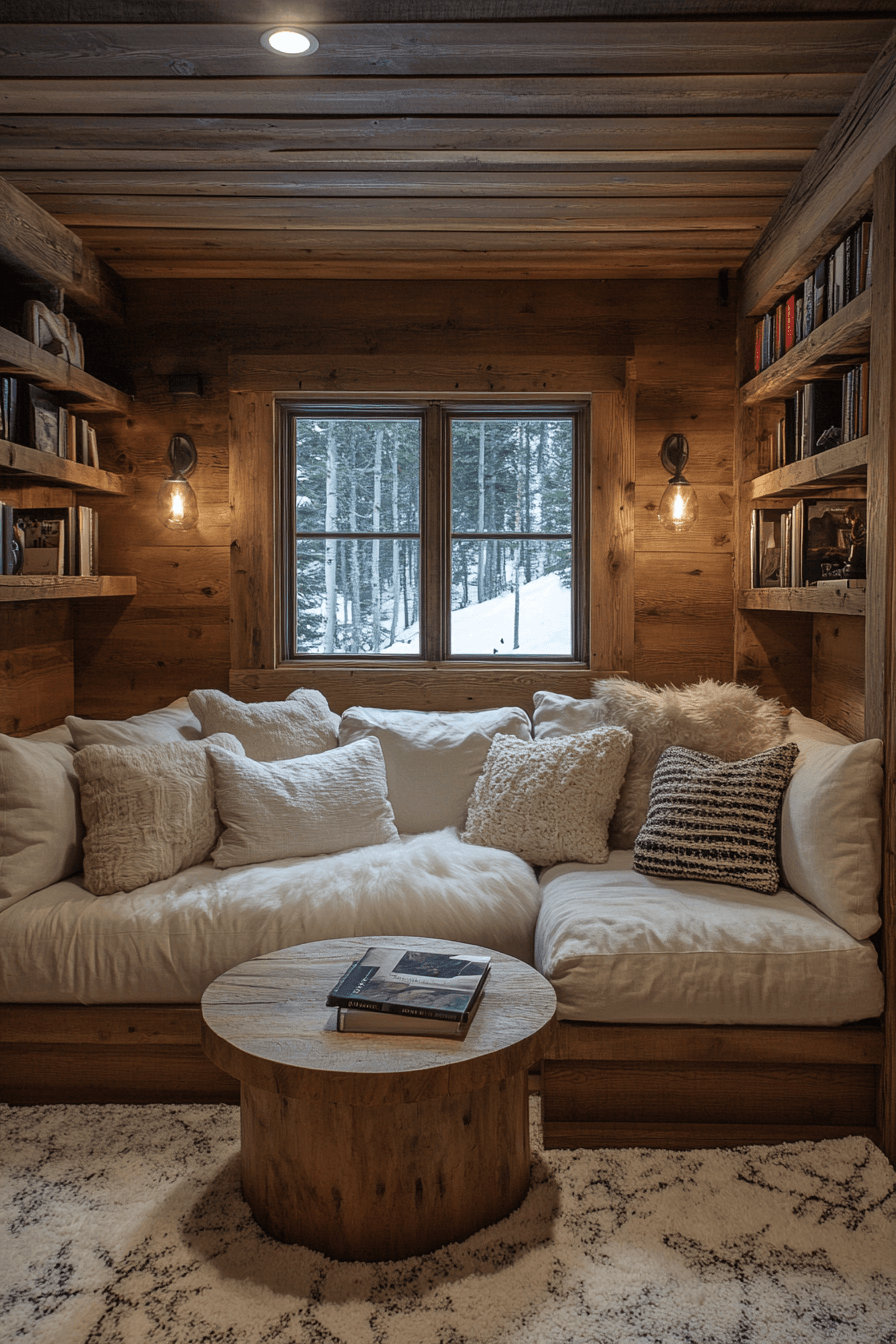 29 Little Cabin Living Room Ideas That Turn Your Space Into a Getaway