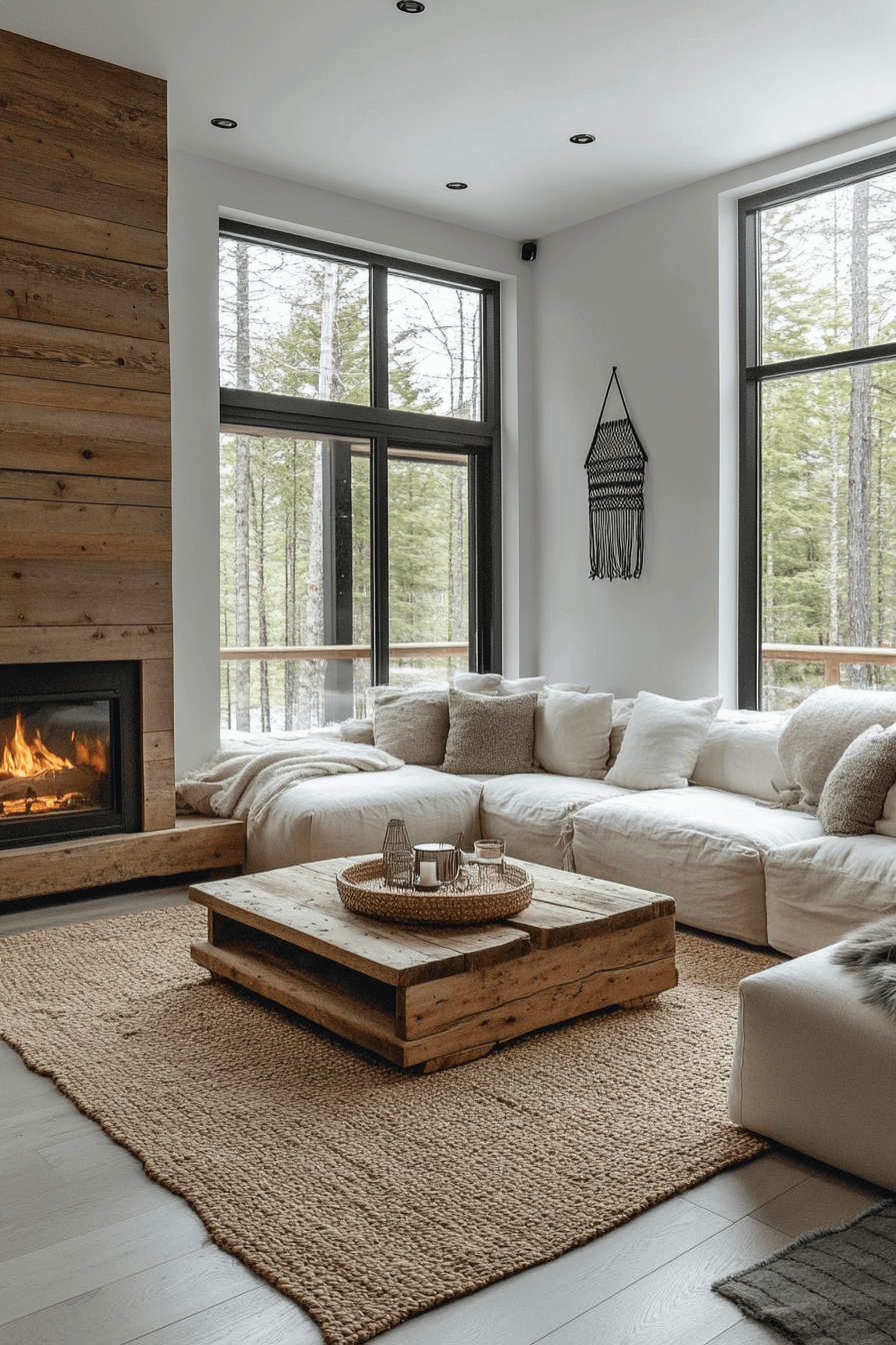 29 Little Cabin Living Room Ideas That Turn Your Space Into a Getaway