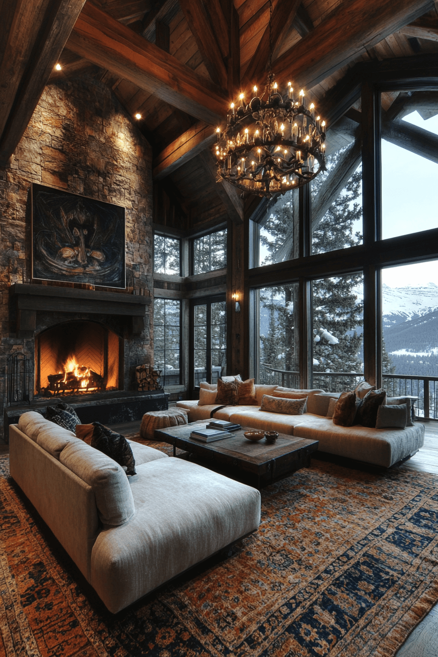 29 Little Cabin Living Room Ideas That Turn Your Space Into a Getaway