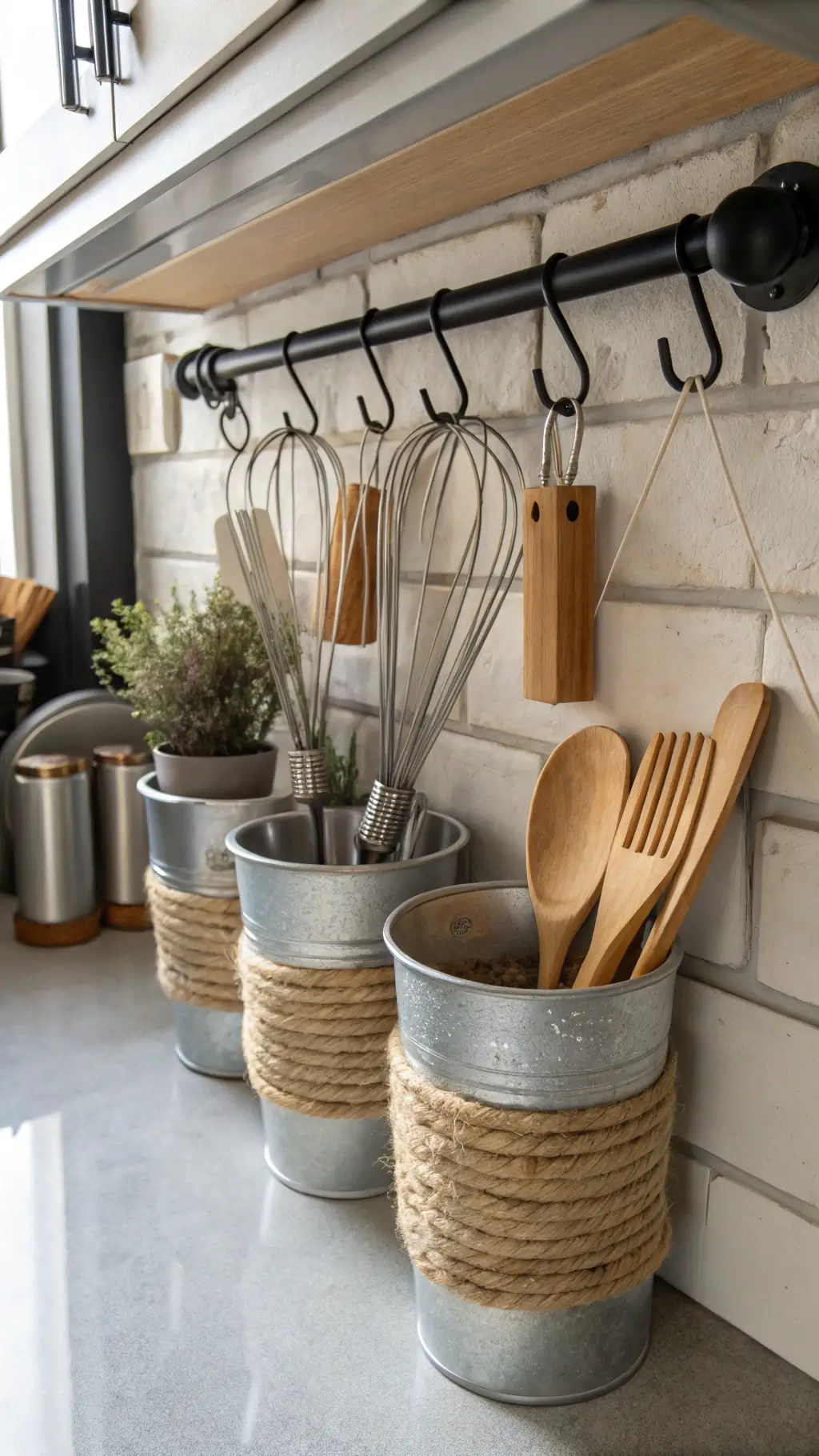 Farmhouse Utensil Holders: Rustic Charm Meets Kitchen Functionality