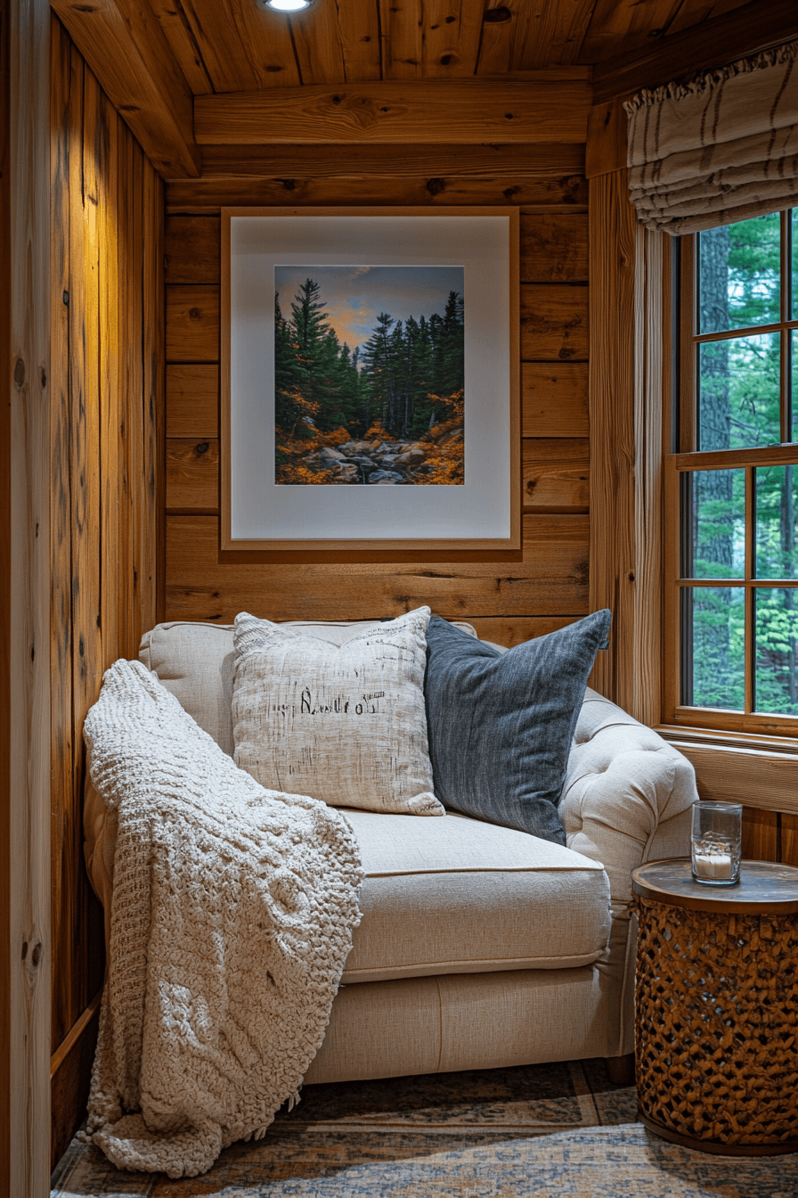 29 Little Cabin Living Room Ideas That Turn Your Space Into a Getaway