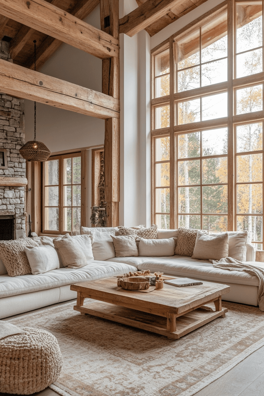 29 Little Cabin Living Room Ideas That Turn Your Space Into a Getaway