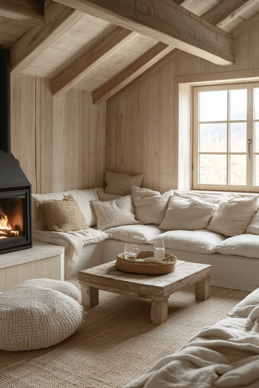 29 Little Cabin Living Room Ideas That Turn Your Space Into a Getaway