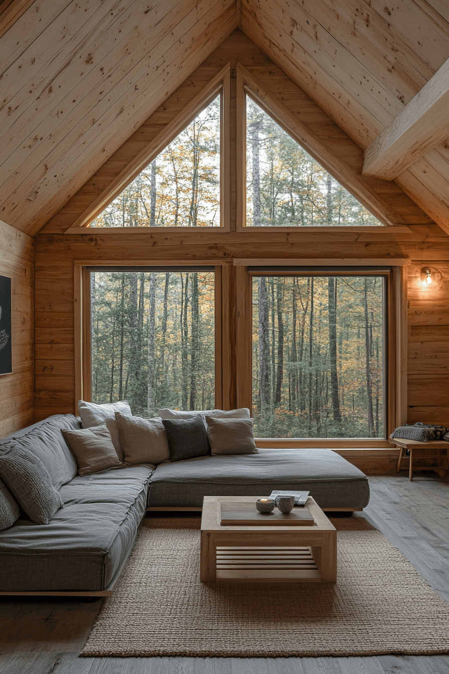 29 Little Cabin Living Room Ideas That Turn Your Space Into a Getaway