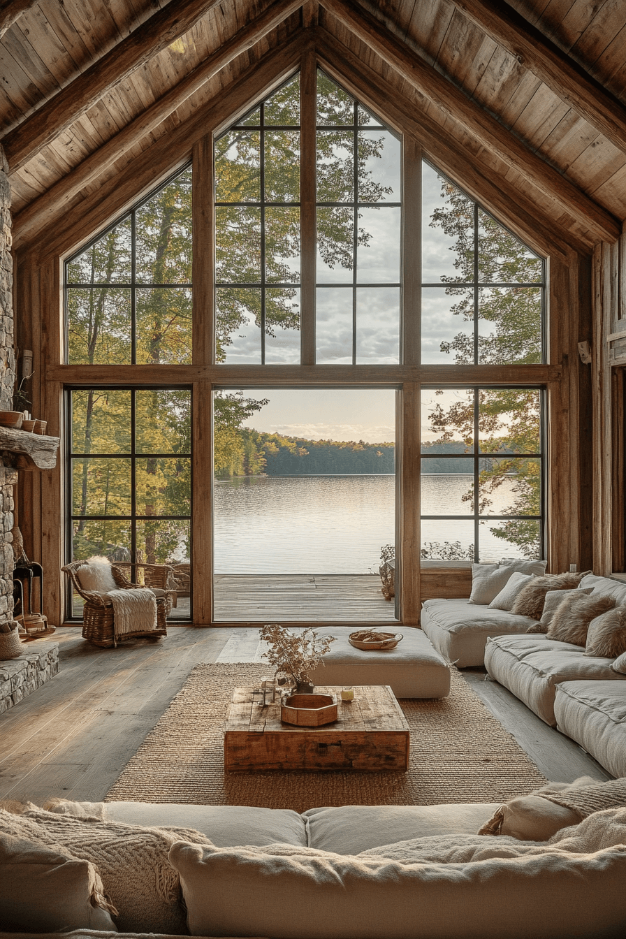 29 Little Cabin Living Room Ideas That Turn Your Space Into a Getaway