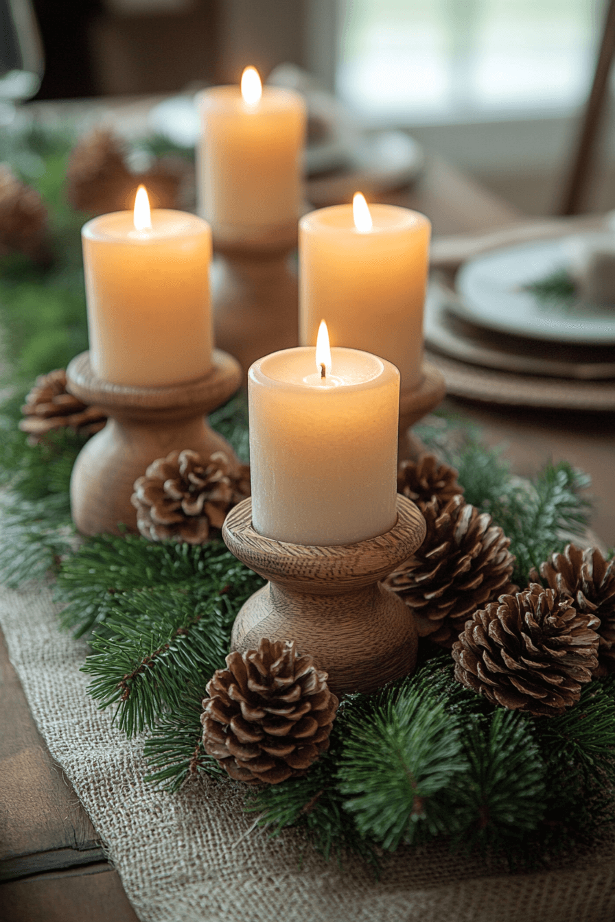 25 Christmas Candle Decor Ideas to Brighten Every Festive Moment