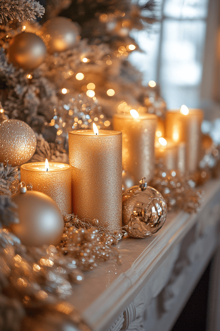 25 Christmas Candle Decor Ideas to Brighten Every Festive Moment