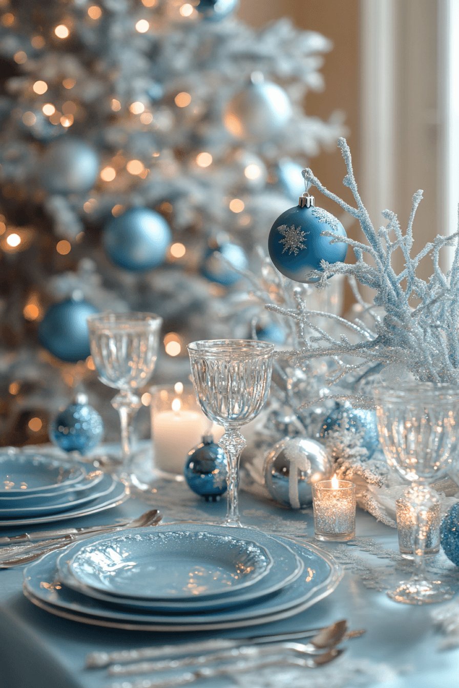 25 Blue Christmas Decor Ideas for a Cool and Cheerful Holiday