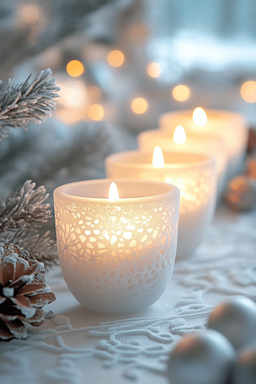 25 Christmas Candle Decor Ideas to Brighten Every Festive Moment