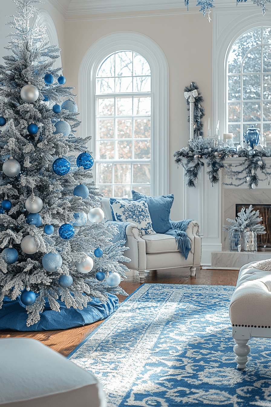 25 Blue Christmas Decor Ideas for a Cool and Cheerful Holiday