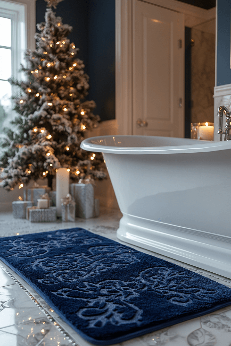 25 Christmas Bathroom Decor Inspirations for a Bright Seasonal Glow