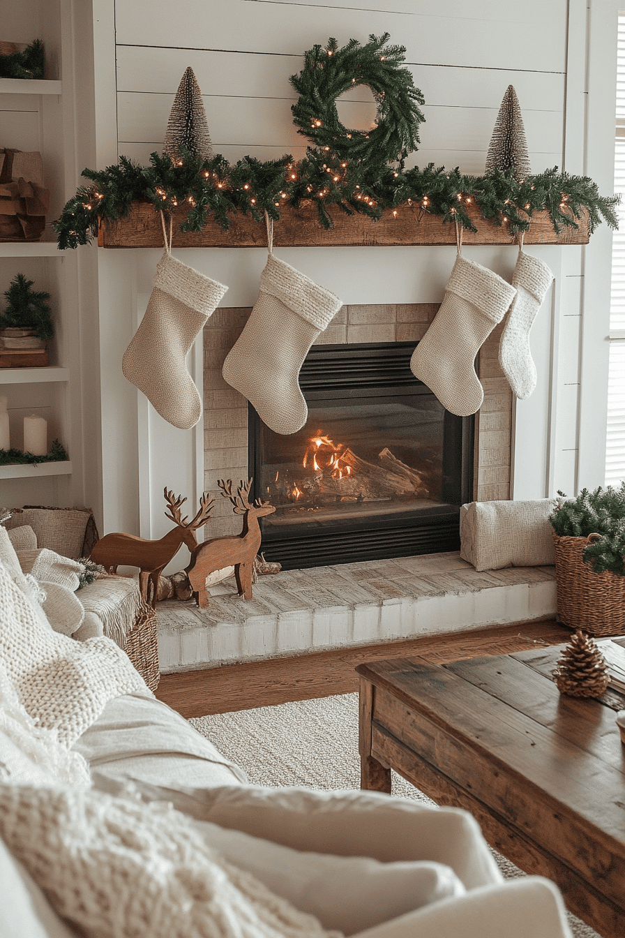 25 Christmas Mantel Decor Themes for a Stunning Seasonal Display