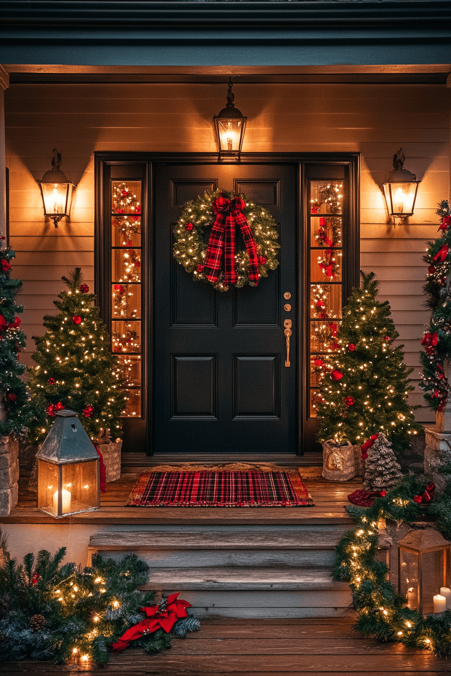 25 Christmas Porch Decor Looks for the Merriest Front Door