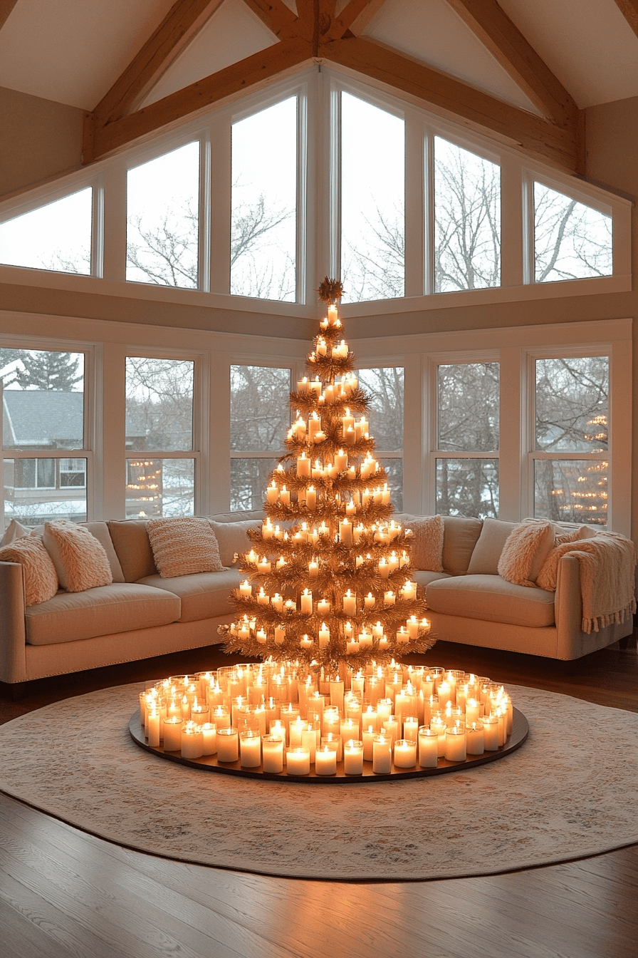 25 Christmas Candle Decor Ideas to Brighten Every Festive Moment