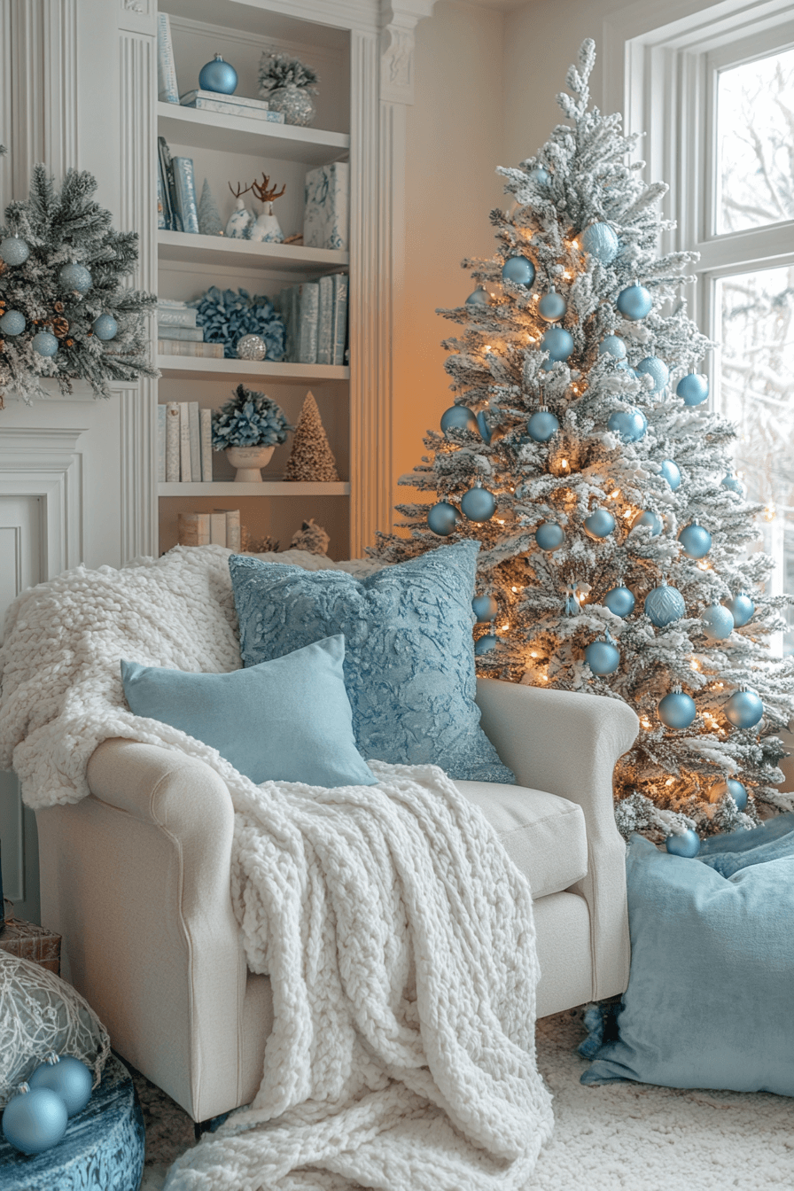 25 Blue Christmas Decor Ideas for a Cool and Cheerful Holiday