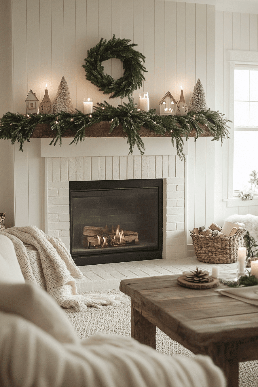 25 Christmas Mantel Decor Themes for a Stunning Seasonal Display