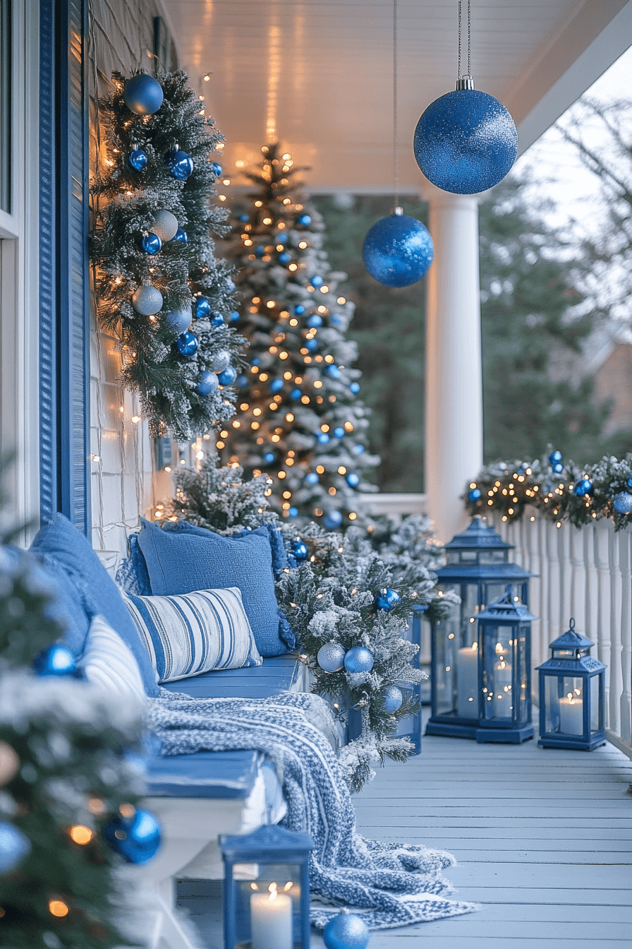 25 Blue Christmas Decor Ideas for a Cool and Cheerful Holiday
