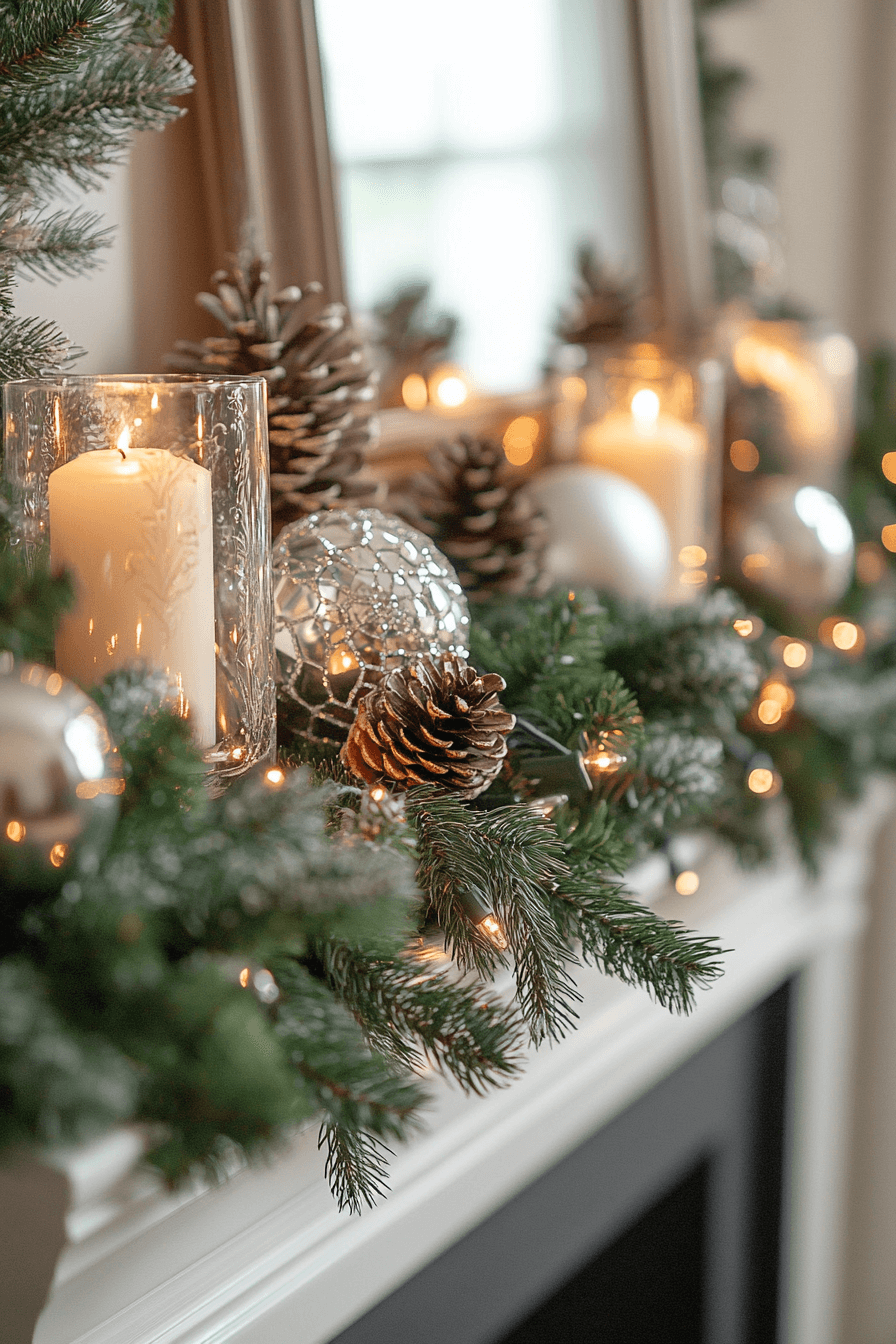 25 Christmas Mantel Decor Themes for a Stunning Seasonal Display