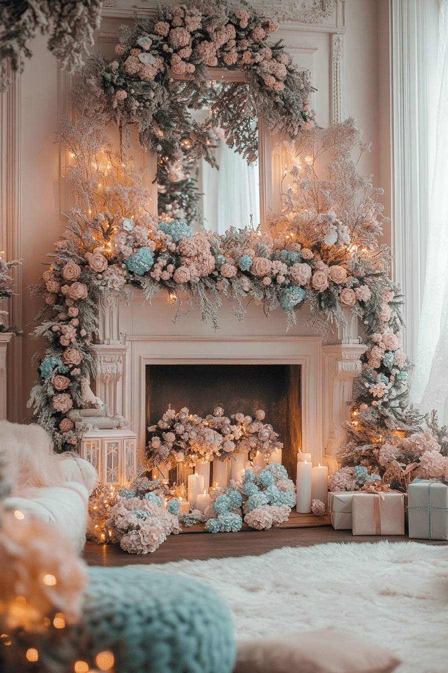 25 Fireplace Christmas Decorations That Add Cheer to Every Night