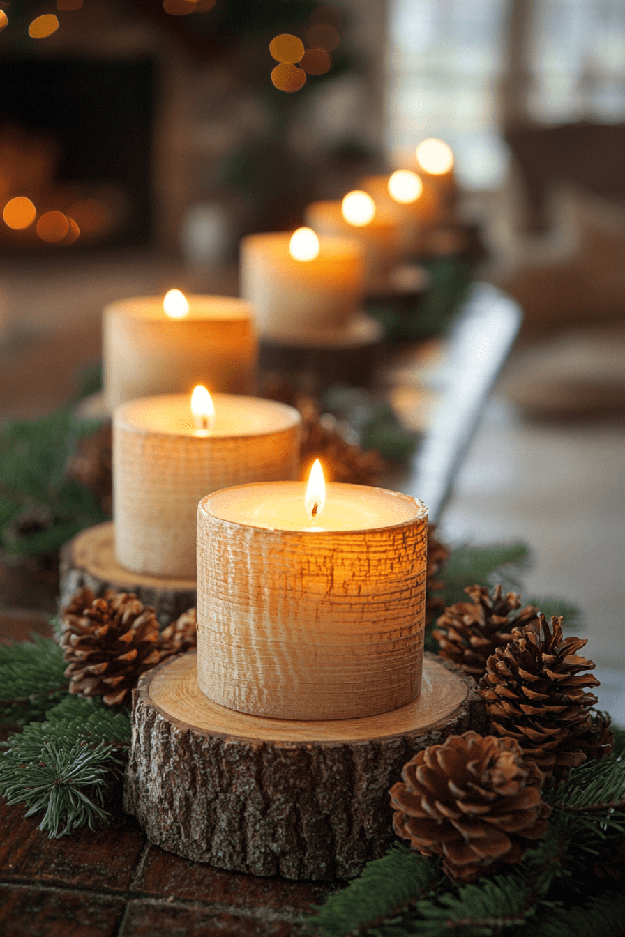 25 Christmas Candle Decor Ideas to Brighten Every Festive Moment