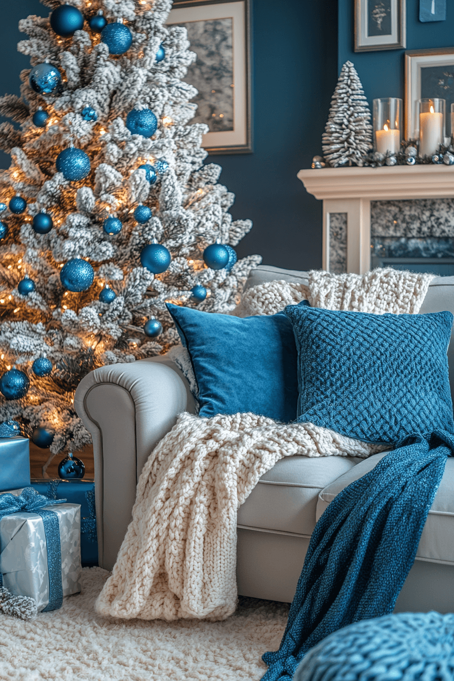 25 Blue Christmas Decor Ideas for a Cool and Cheerful Holiday