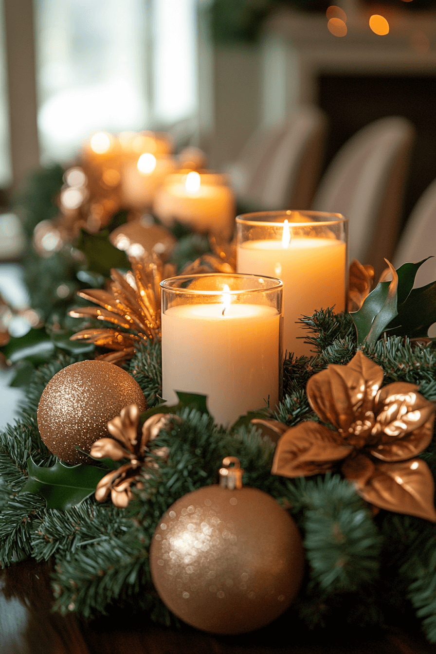 25 Christmas Candle Decor Ideas to Brighten Every Festive Moment