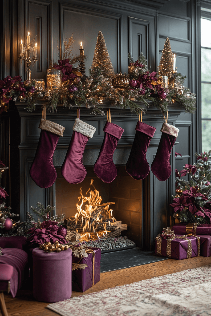 25 Fireplace Christmas Decorations That Add Cheer to Every Night