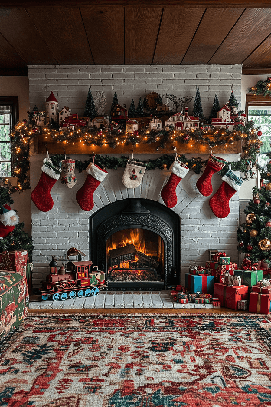 25 Christmas Mantel Decor Themes for a Stunning Seasonal Display