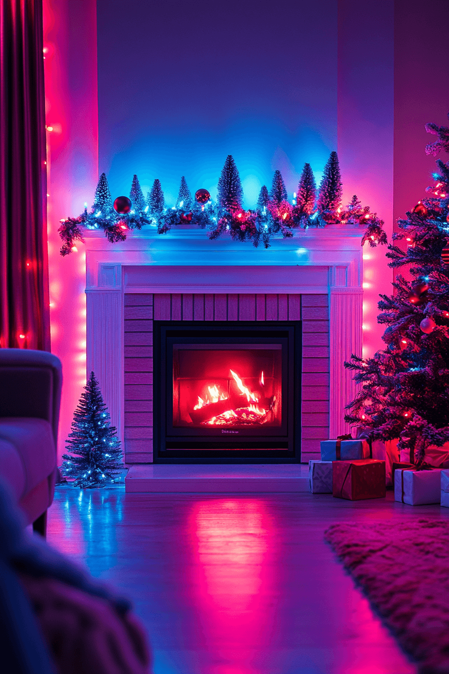 25 Fireplace Christmas Decorations That Add Cheer to Every Night