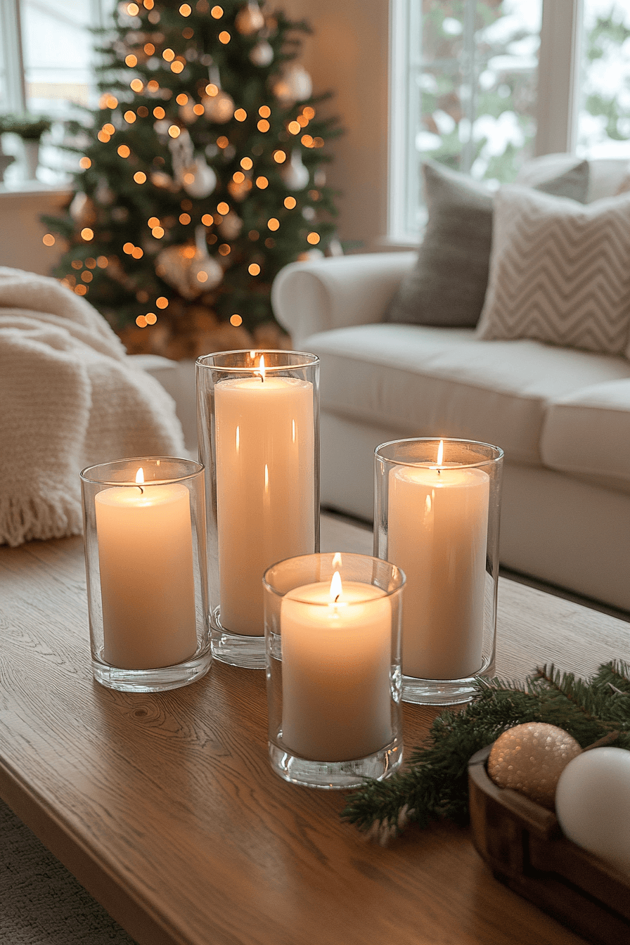 25 Christmas Candle Decor Ideas to Brighten Every Festive Moment