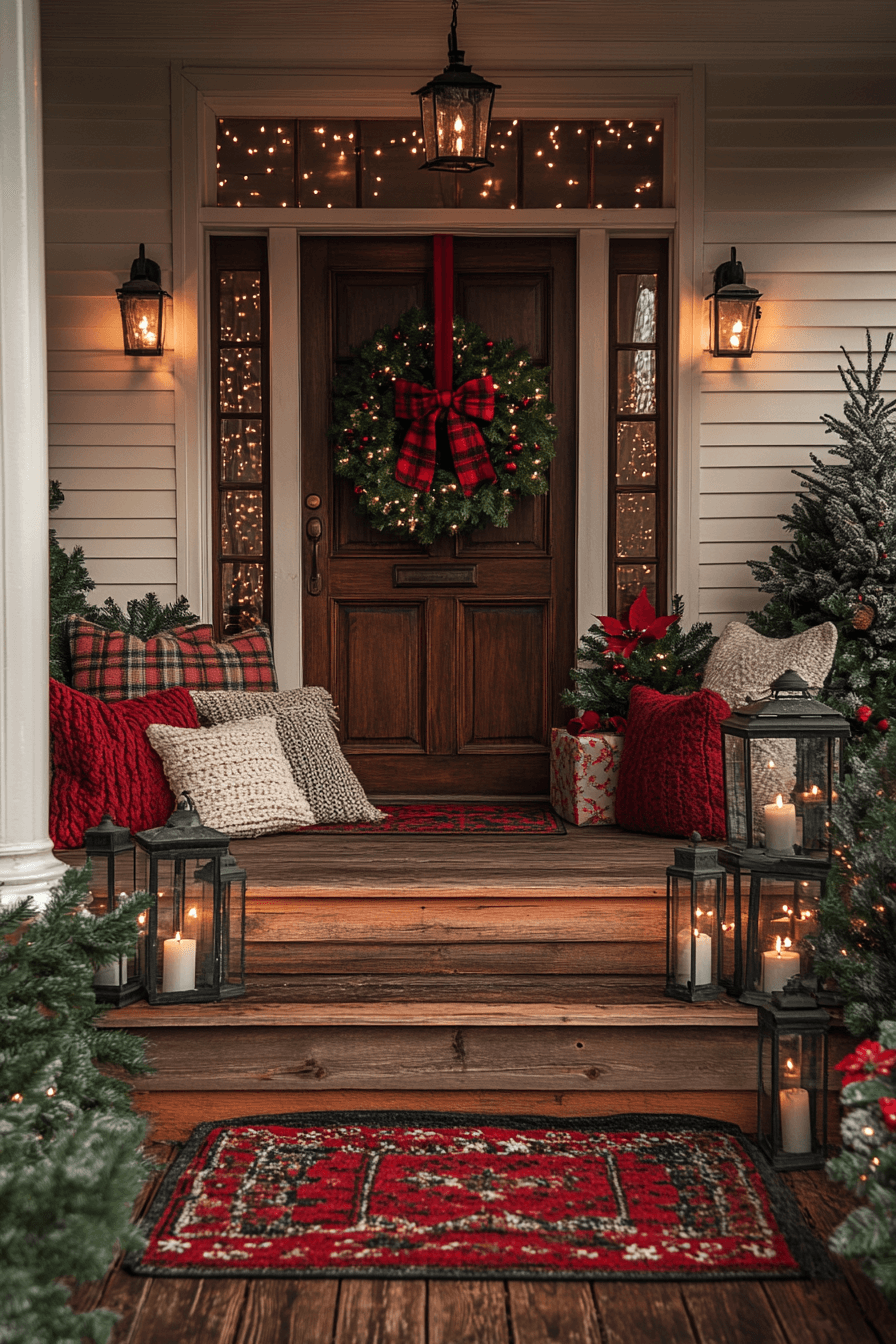 25 Christmas Porch Decor Looks for the Merriest Front Door