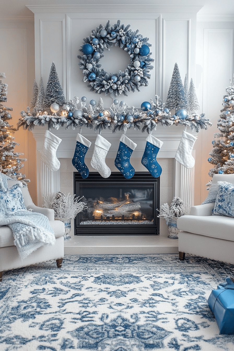 25 Blue Christmas Decor Ideas for a Cool and Cheerful Holiday