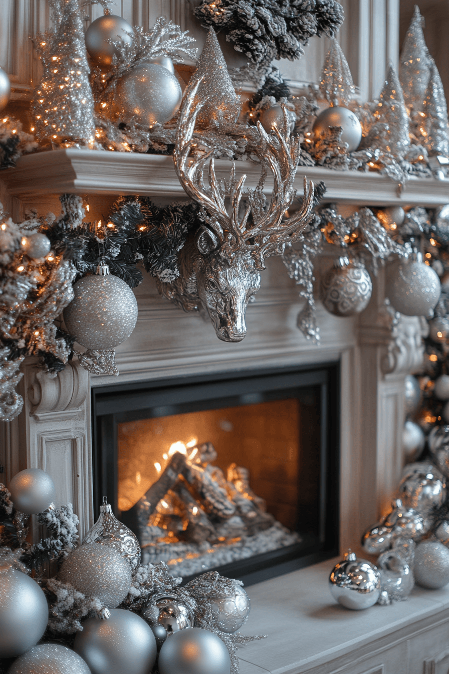 25 Fireplace Christmas Decorations That Add Cheer to Every Night