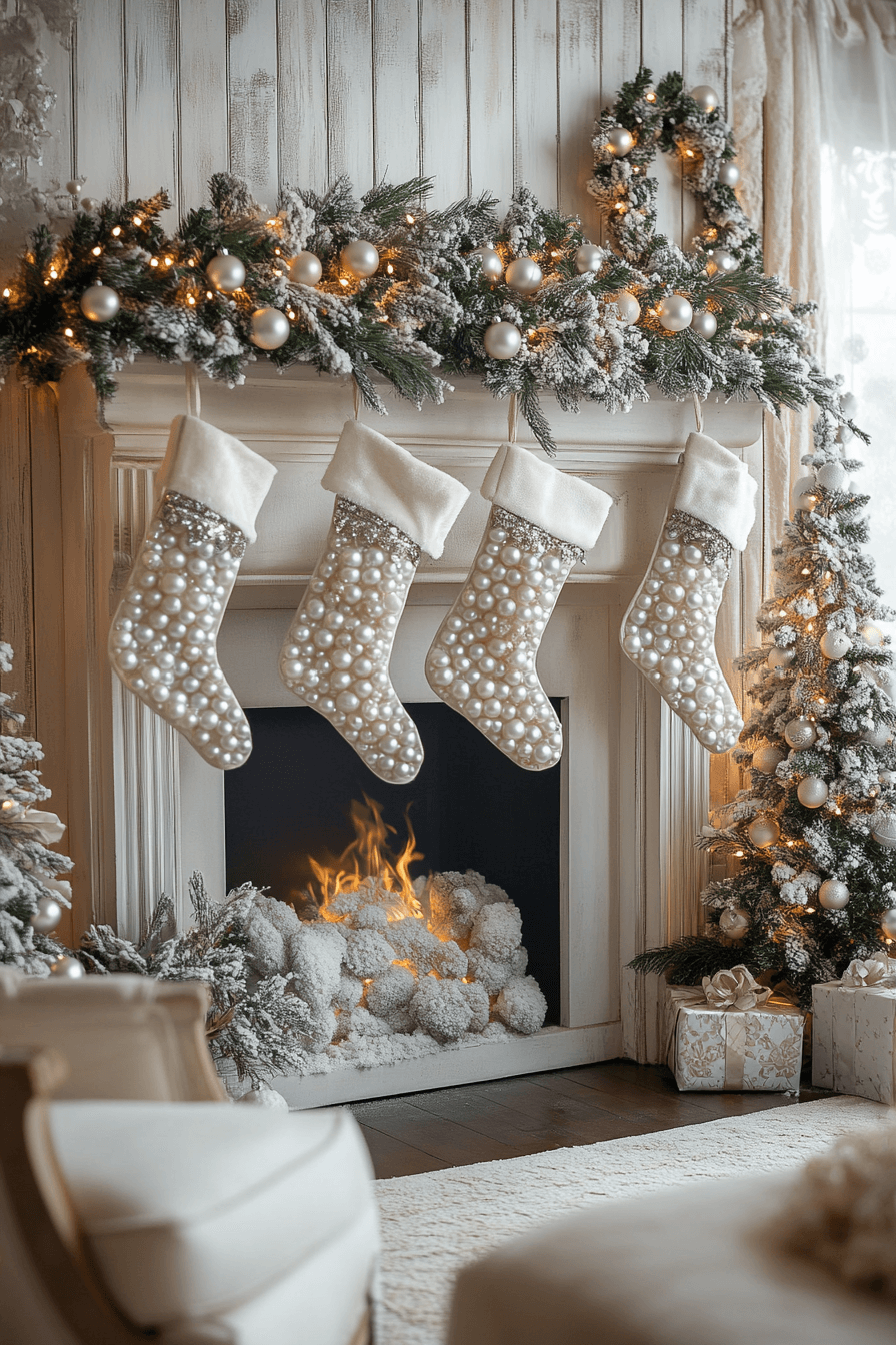 25 Christmas Fireplace Decor Inspirations for a Merry Winter Scene