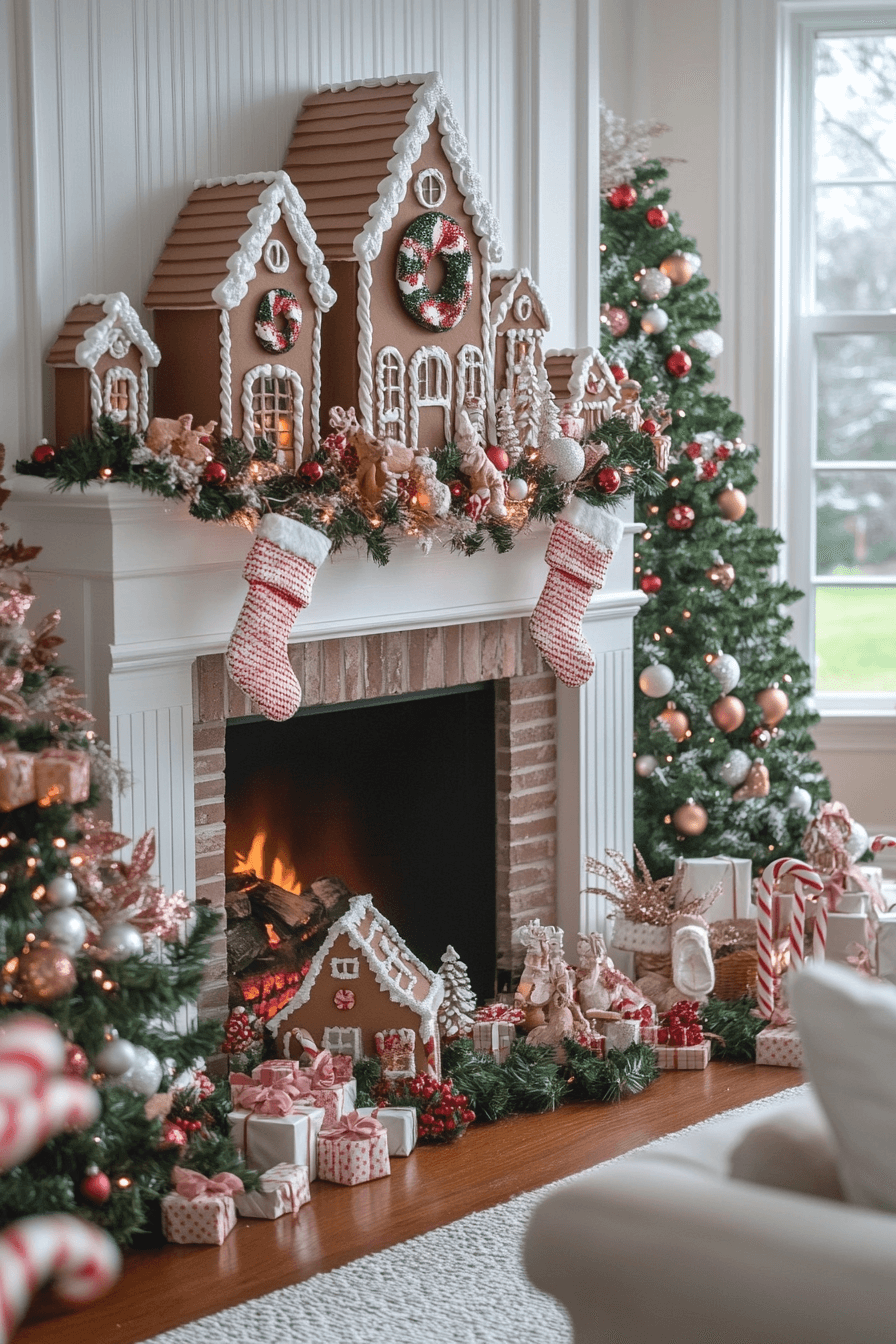 25 Christmas Mantel Decor Themes for a Stunning Seasonal Display