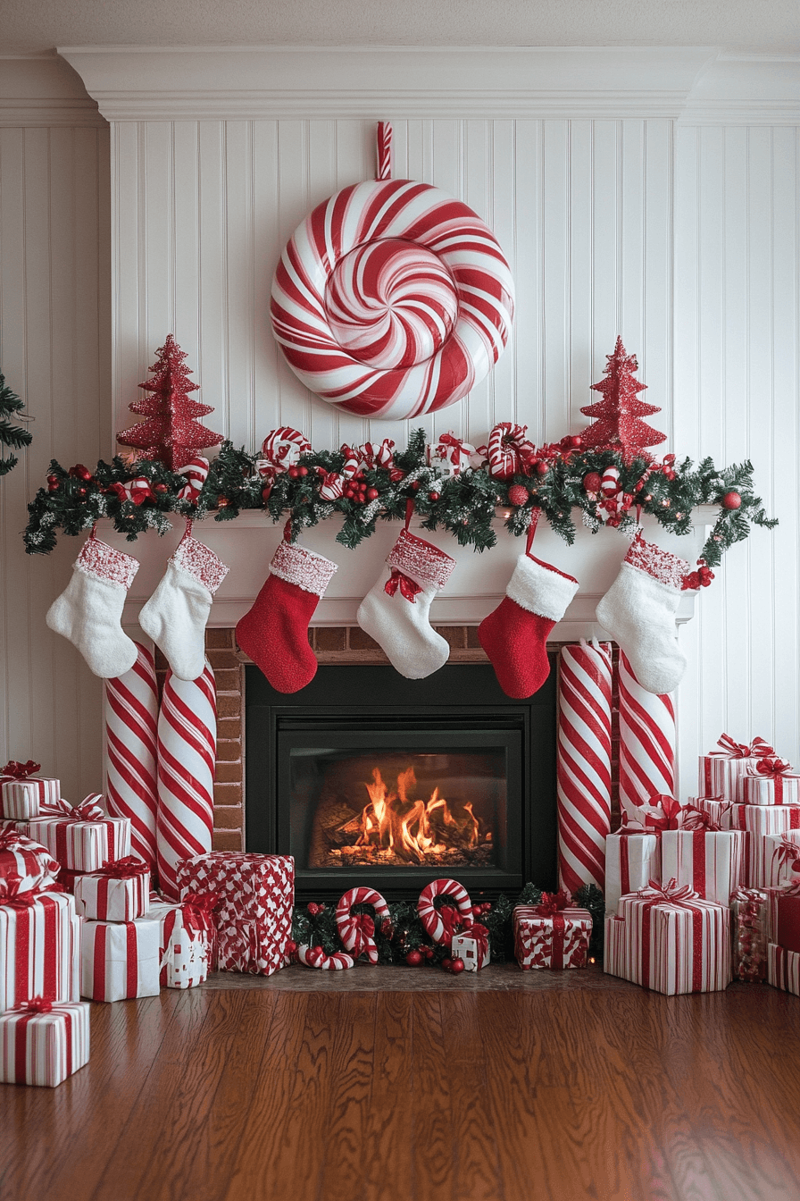25 Fireplace Christmas Decorations That Add Cheer to Every Night