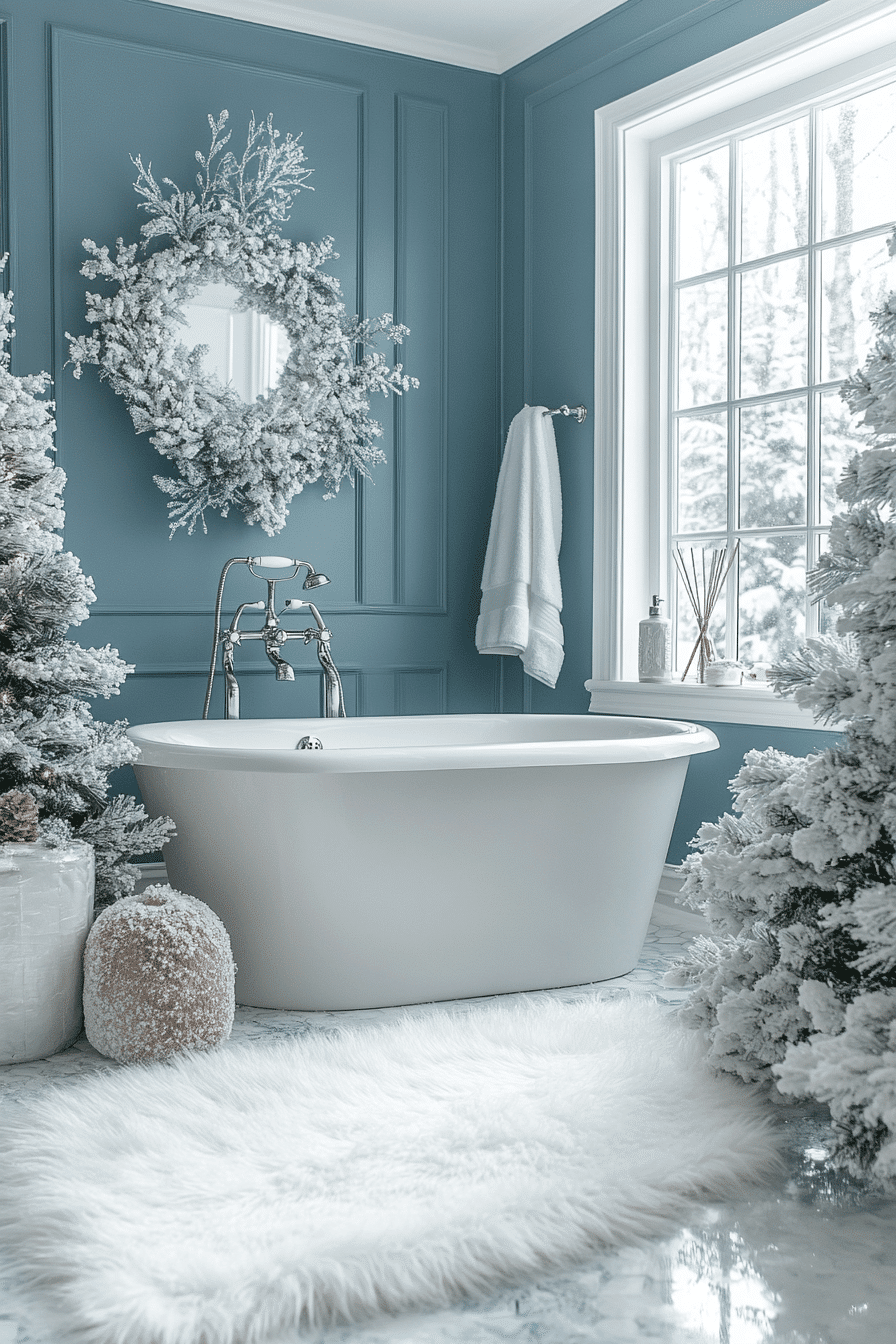 25 Christmas Bathroom Decor Inspirations for a Bright Seasonal Glow