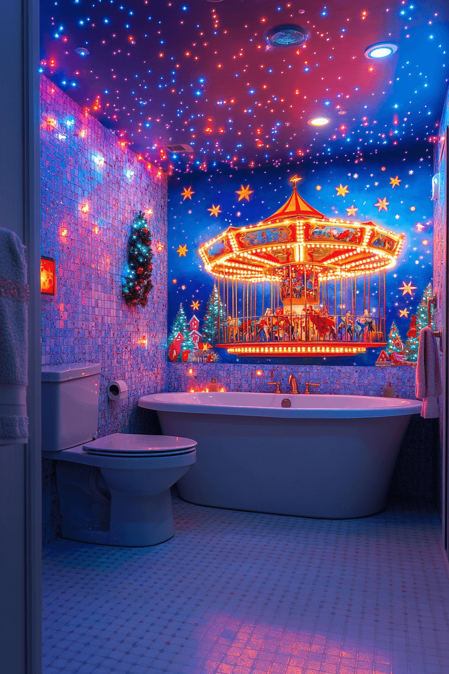 25 Christmas Bathroom Decor Inspirations for a Bright Seasonal Glow