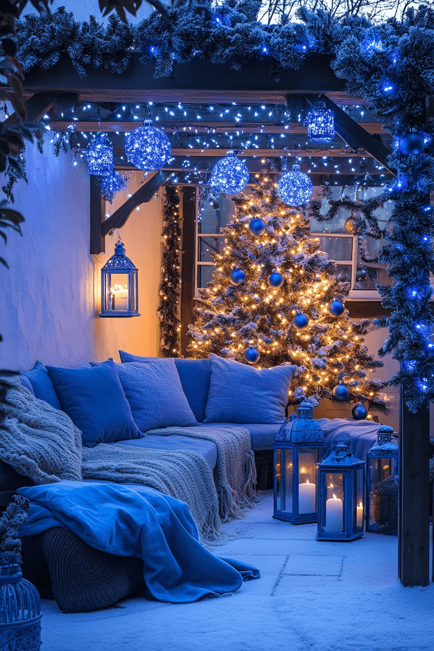 25 Blue Christmas Decor Ideas for a Cool and Cheerful Holiday