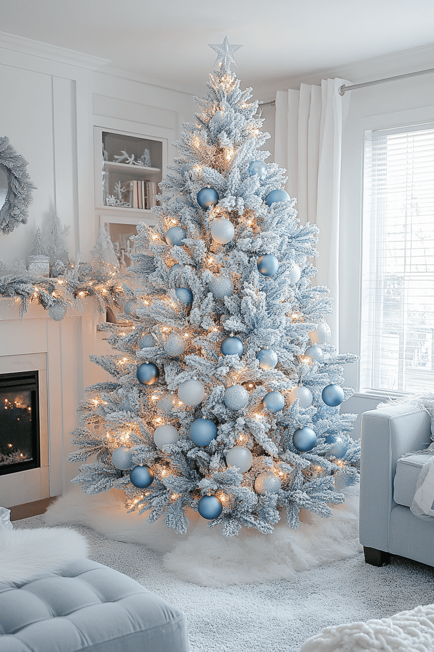 25 Blue Christmas Decor Ideas for a Cool and Cheerful Holiday