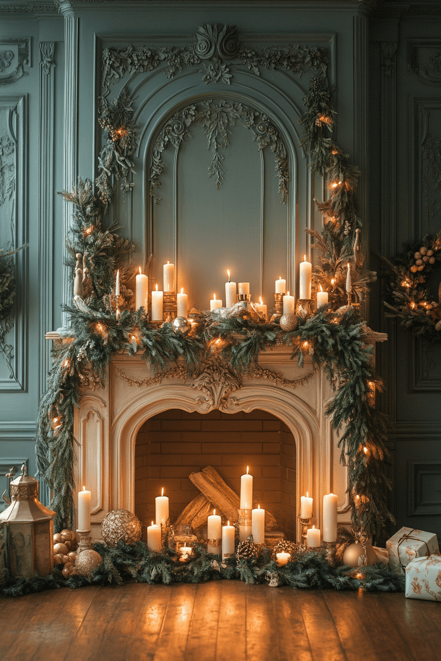 25 Christmas Candle Decor Ideas to Brighten Every Festive Moment
